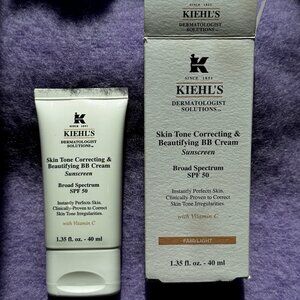 NIB Kiehl's DISCONTINUED BB Cream Shade Fair/Light
